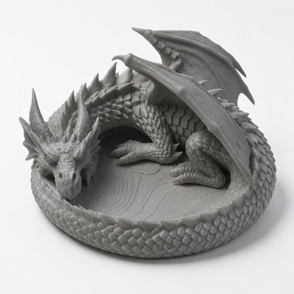 🐉 Dragon Guardian 3D Printed Jewelry Tray