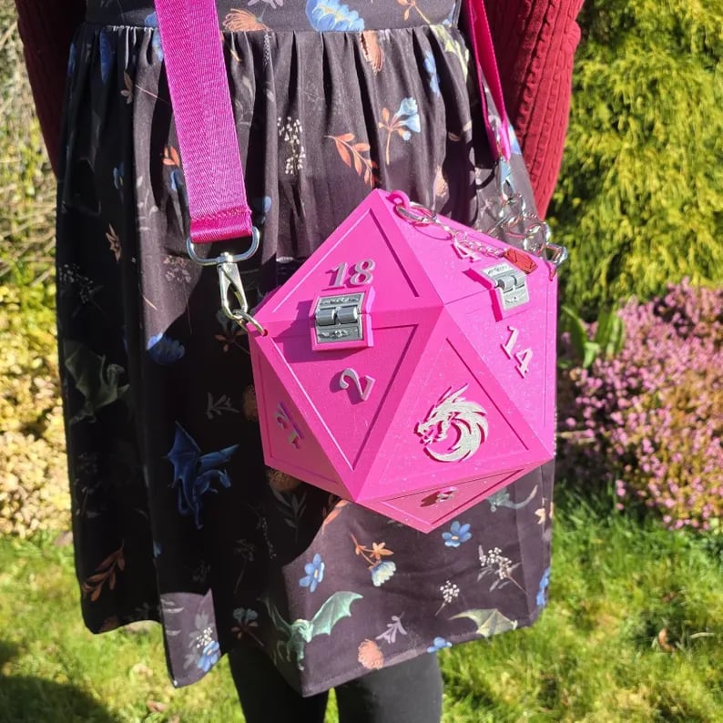 🎲👜 D20 Handbag – The Ultimate Nerdy Fashion Statement🐉(✨Buy 2 Free Shipping)