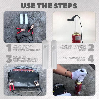 4Pcs Fuel Injector Cleaner Kit