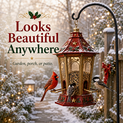 🎄 Christmas Bird Feeder Collection™ – Festive Hanging Garden Feeders for Wild Birds