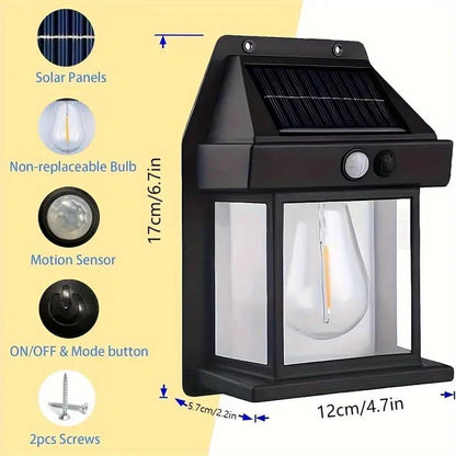 🎁Hot Sale Promotion 58% OFF🔥 Solar Outdoor Wall Lights with Motion Sensor
