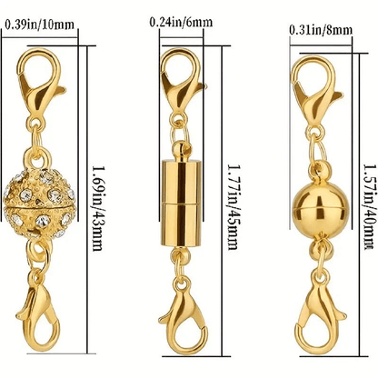 Magnetic Necklace Clasps and Closures
