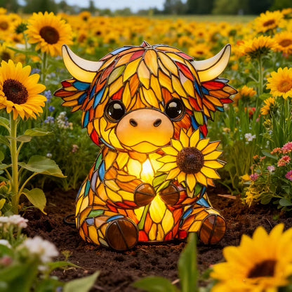 🐂Memorial Day 60% OFF-🌻Creative Highland Cow LED Night Light