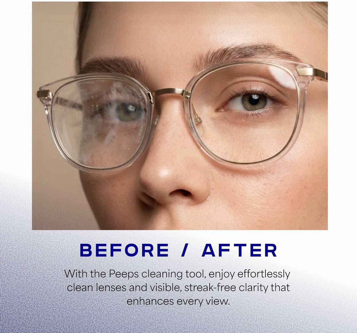 👓 Eyeglasses Cleaning Brush ✨ – Gentle, Portable & Scratch-Free Lens Cleaner 🧼