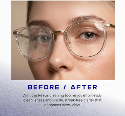 👓 Eyeglasses Cleaning Brush ✨ – Gentle, Portable & Scratch-Free Lens Cleaner 🧼