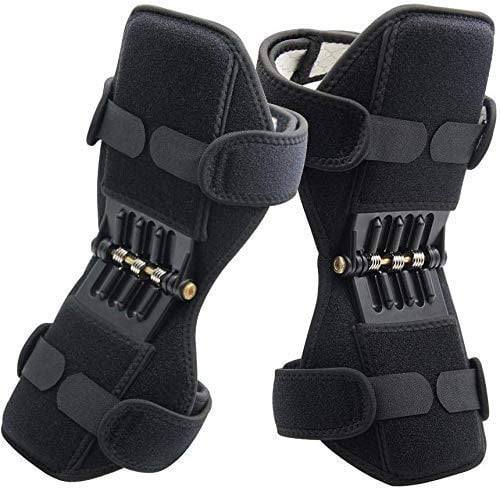 Power Knee Support Booster with Spring Force | Pain Relief & Joint Stability Brace (Pair)