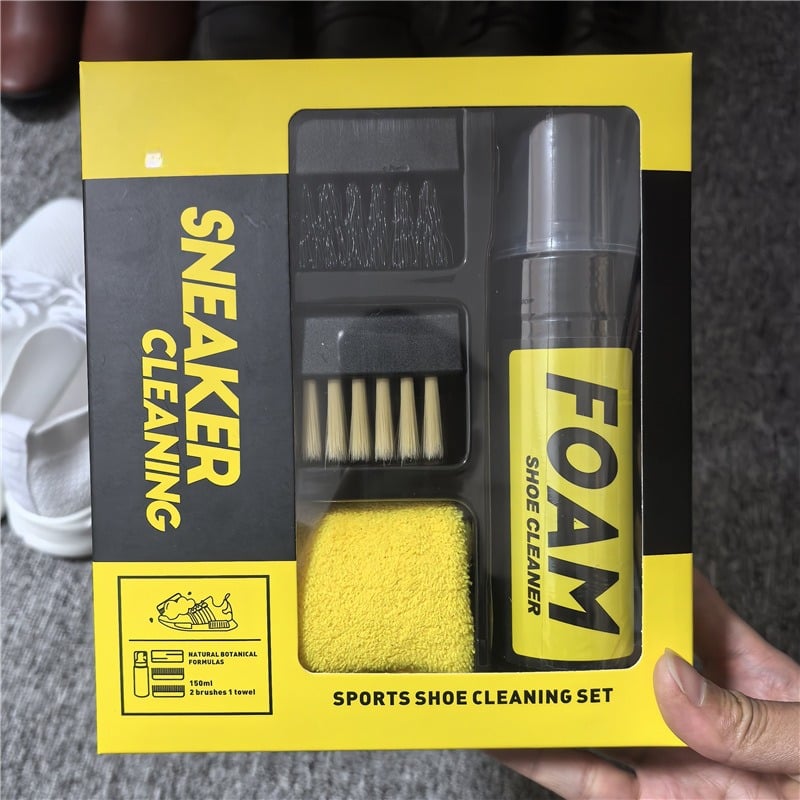 👟 Premium Shoe Cleaning Kit | Sneaker Cleaner & Shoe Care Set for All Materials