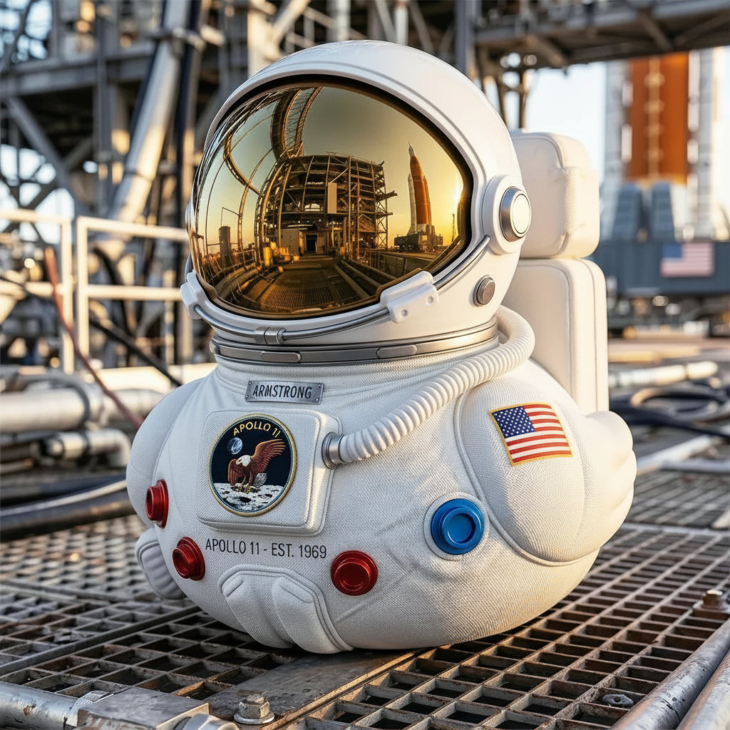 Limited Edition Artemis II Mission Moon Launch Commemorative Astronaut Duck🔥