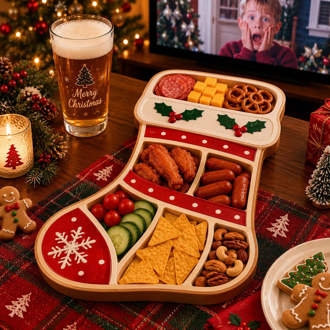 🔥Last Day BUY 2 GET 1 FREE🎄 Christmas Snack Serving Tray