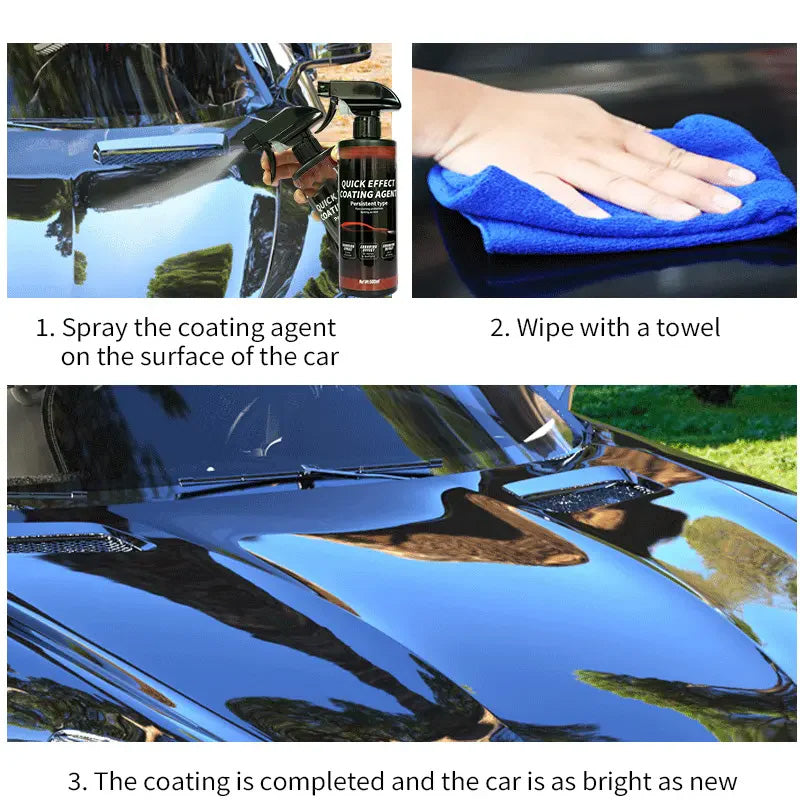✨Last Day 70% OFF🚗3-in-1 Quick Effect Car Coating Spray