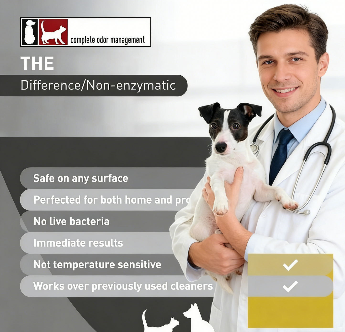 Kennel Odor Eliminator 🍑  Concentrate – Non-Enzymatic, Apricot & Fresh Scents for Tough Pet Odors