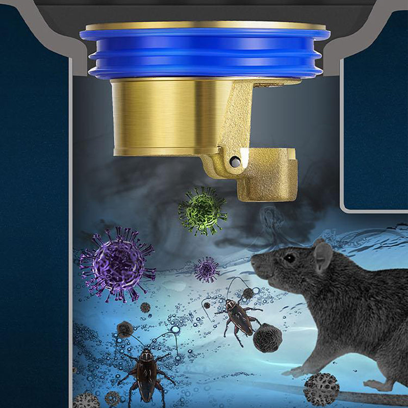 🔥 LAST DAY -BUY 1 GET 1 FREE 🔥 Downspout Universal Brass Floor Drain Core Anti-Odor Deodorizer