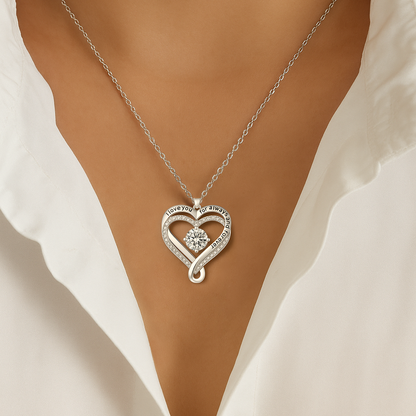 To My Wife & Mother – Love You Forever & Always Necklace