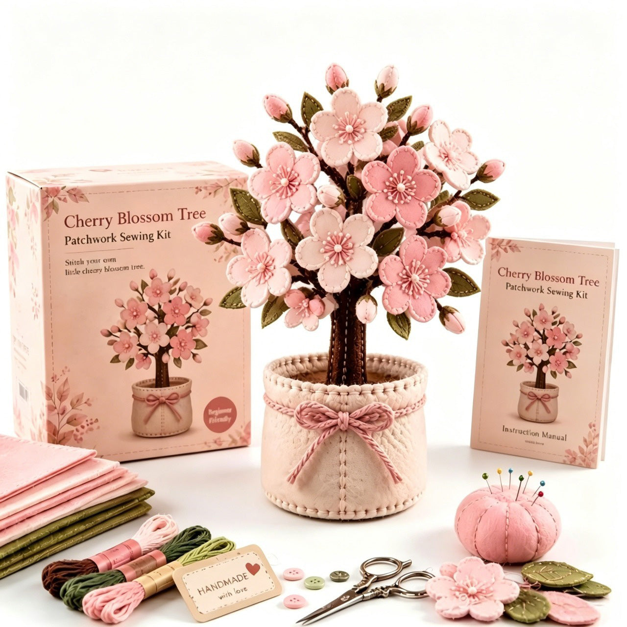 🔥Last Day 49% OFF 🔥Botanical Patchwork Felt DIY Kit Series
