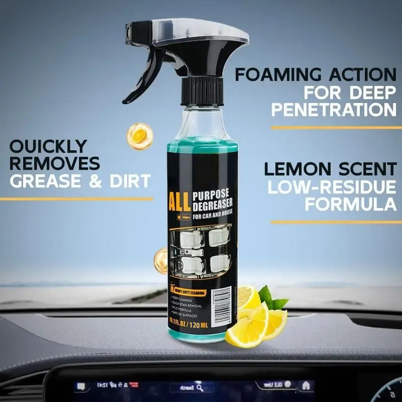 💦Last Day 70% OFF💦 Heavy Duty Degreaser Powerful Foam Cleaner, Suitable for Car Interiors