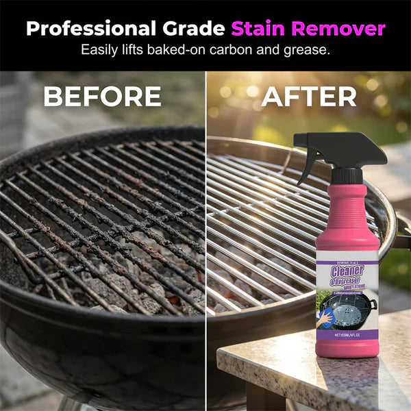 🌞Summer Hot Sale-60% Off!!🌿Fast-Acting Heavy-Duty Grill Degreaser Spray