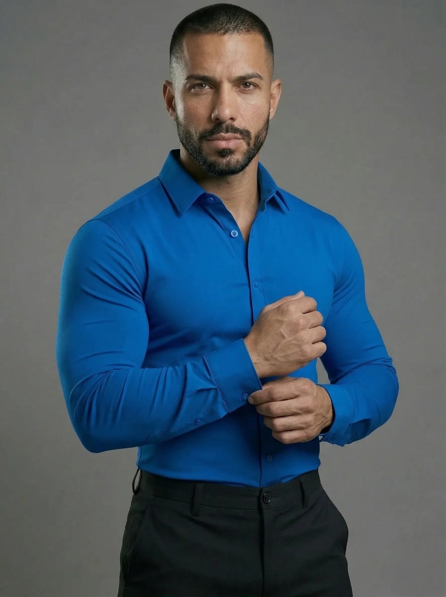 Muscle Dress Shirt - Stretch Fit