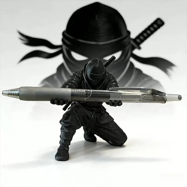 🔥This Week Promotion! ⚔️3D Printed Samurai Pen Holder Desk Organizer