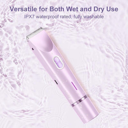 🎀Mother'S Day Gift, 2 in 1 Electric Hair Removal Tool Trimmer for Women