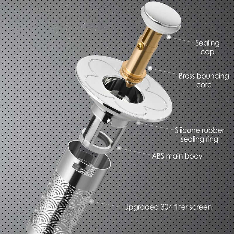 🔥Universal Pop Up Sink Drain Stopper