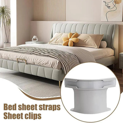 💥Flash Sale✨65K+ SOLD! Almost Gone-🏆Bed Sheet Grippers 4 PCS Non-slip Sheet Holders