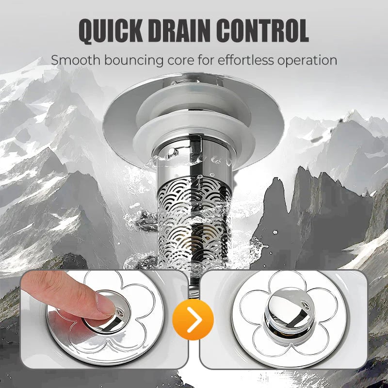🔥Universal Pop Up Sink Drain Stopper
