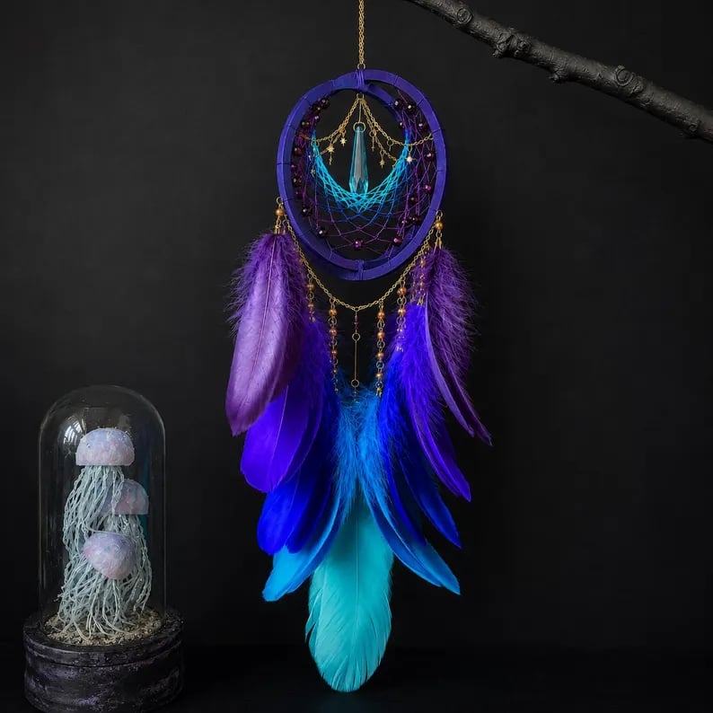 🔥Last Day 49% OFF – ✨ Celestial Galaxy Handmade Dreamcatcher