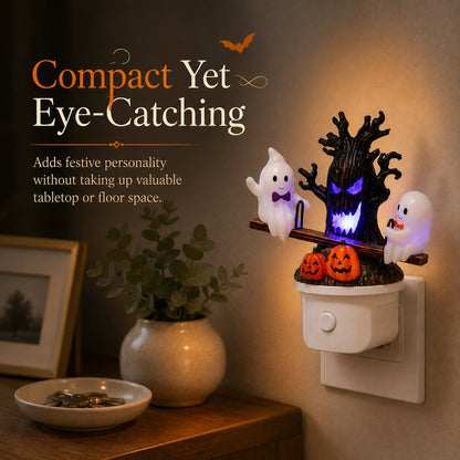 ✨Cute Halloween Glow 👻Pumpkins & Glowing Spooky Tree