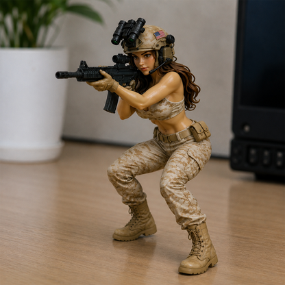 💖Tactical Beauty Desktop Collectible