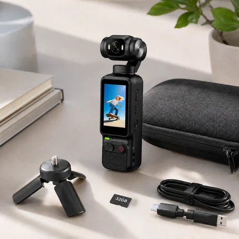 2026 4K Vlog Camera Pocket Stabilized Video Camera