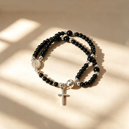 🔥✝️Handcrafted rosary bracelets📿