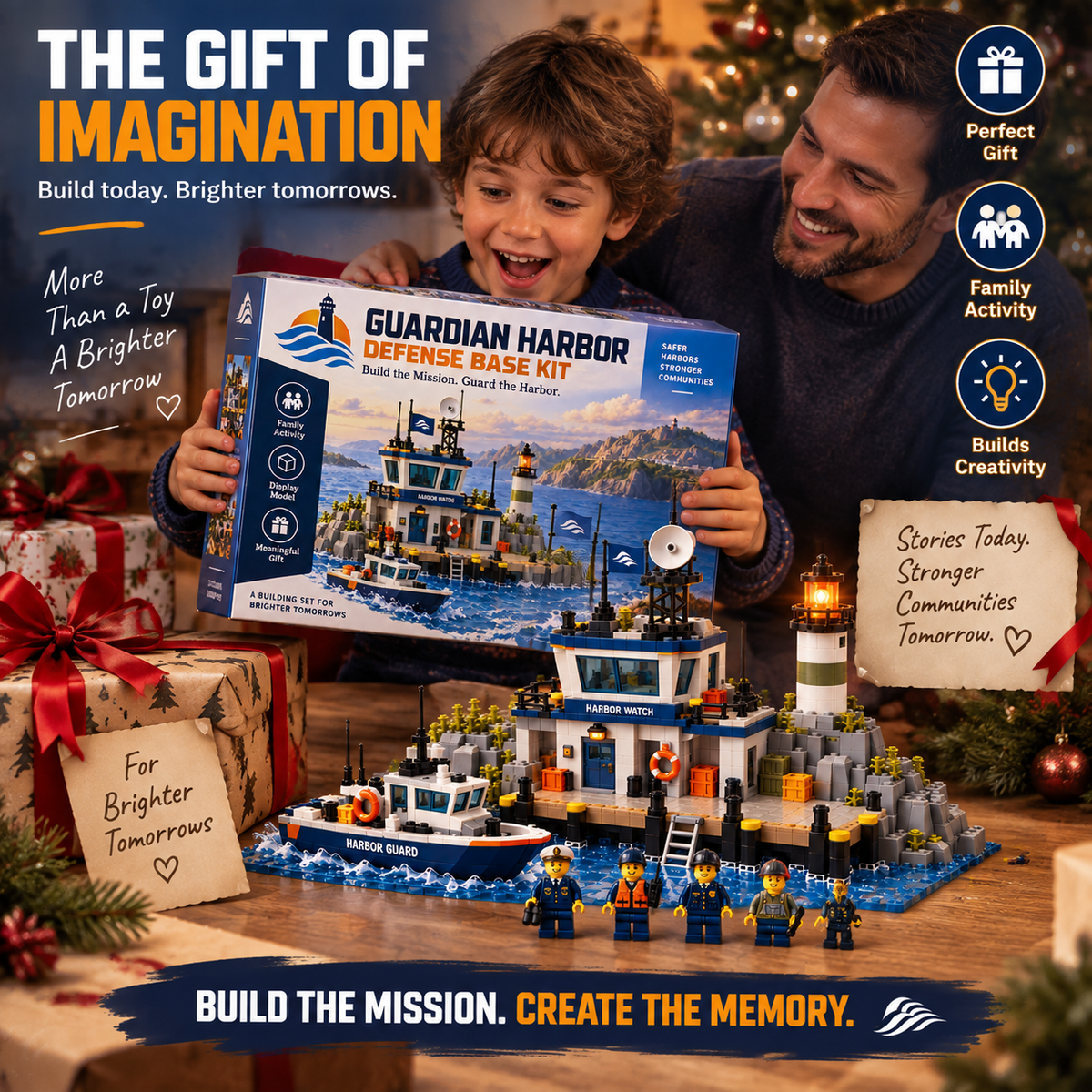 🔥Last Day 50% OFF-⚓ Guardian Harbor Building Block Set