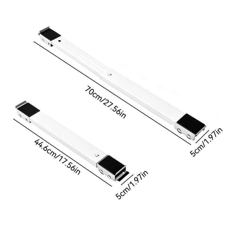 🔥2-Pack Adjustable Telescopic Heavy Duty Metal Frame Appliance Moving Dolly