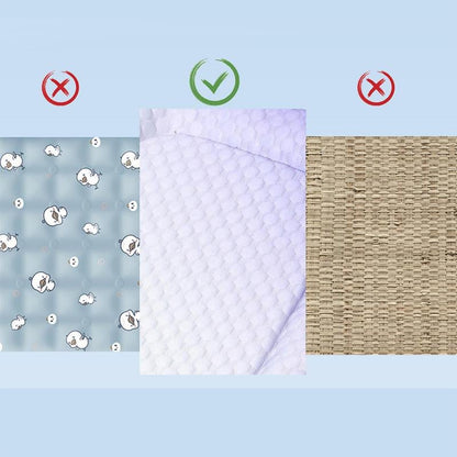 🔥⚡50K+ SOLD!❄️Pet Cooling Pad Mat for Dogs and Cats - ✅Breathable Soft Sleeping Cushion for Indoor Floors Sofas🛋️|Car Travel🚗| Washable Multiple Sizes Available