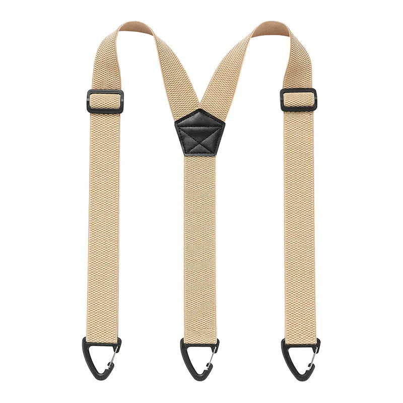 ⏰Men's X-Back Suspenders with Hook Clips