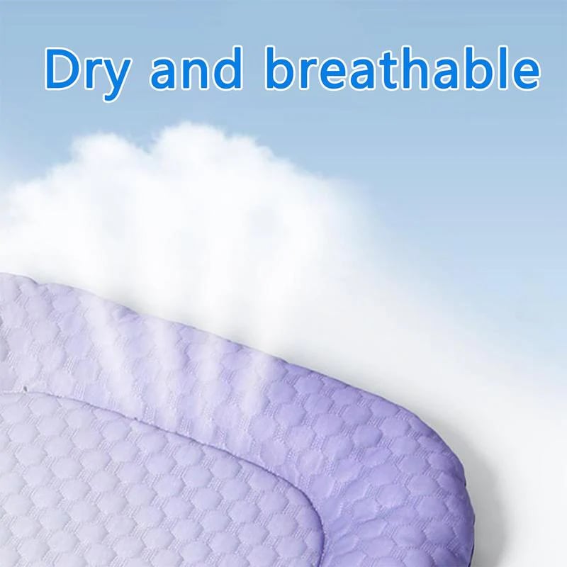 🔥⚡50K+ SOLD!❄️Pet Cooling Pad Mat for Dogs and Cats - ✅Breathable Soft Sleeping Cushion for Indoor Floors Sofas🛋️|Car Travel🚗| Washable Multiple Sizes Available