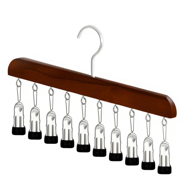 🔥Last Day 49%OFF🔥Closet Organizer with 10 Clips - Space Saving Hanging Closet Organizer