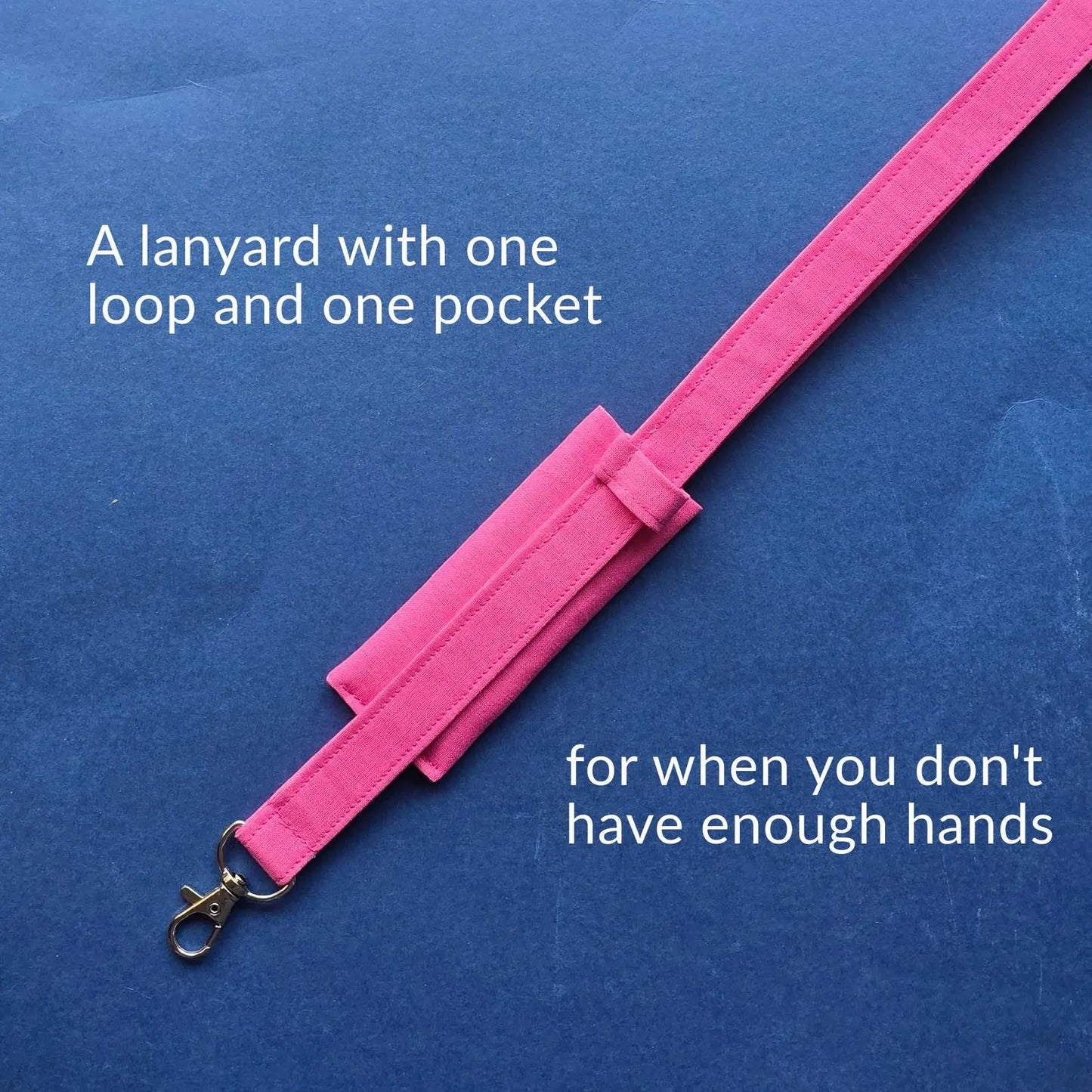 🔥LAST DAY 50% OFF -👩‍🏫NEW UPGRADED Plain Fabric Pen Lanyards