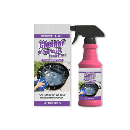 🔥Mother's Day Sale!🔥120ML BBQ Non-toxic, Heavy Duty, No Residue Grill Cleaner Degreaser Spray