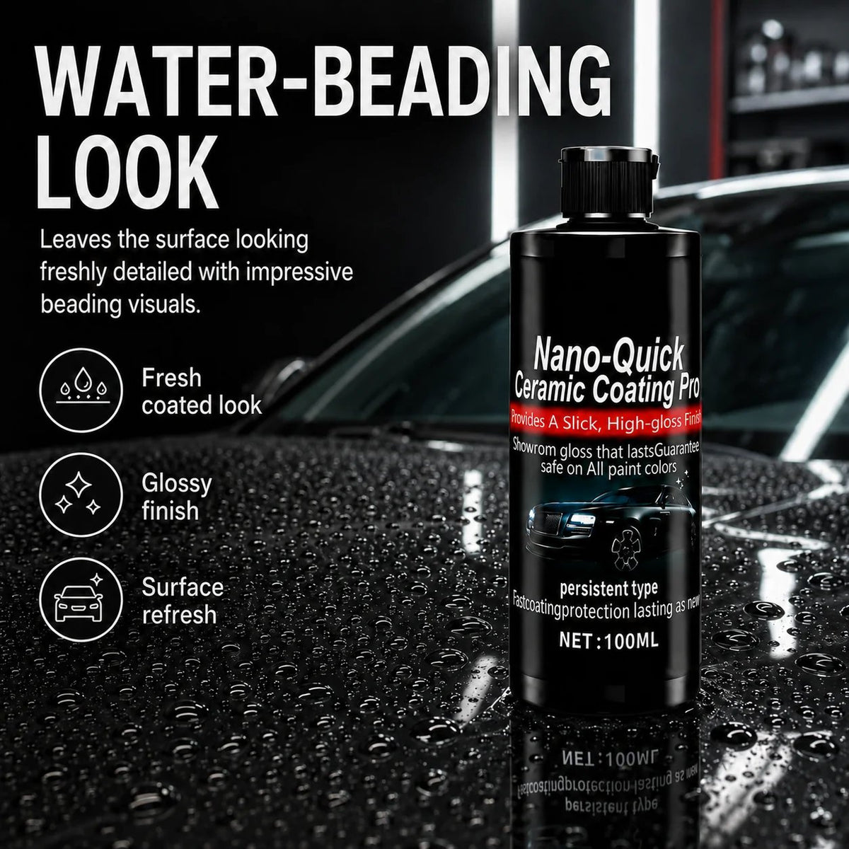 🚗Hot Sale 49% Off -Automotive Nano Ceramic Coating Spray