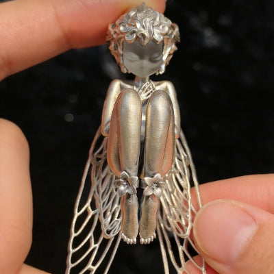 🔥❤️ "Silent Angel" Pendant