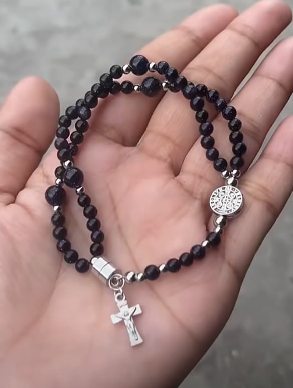 🔥✝️Handcrafted rosary bracelets📿