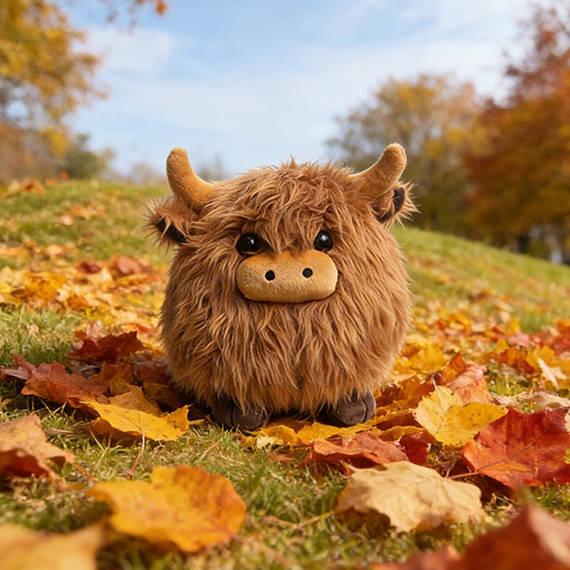 🎁Emotional Support Highland Cow Plush🎉