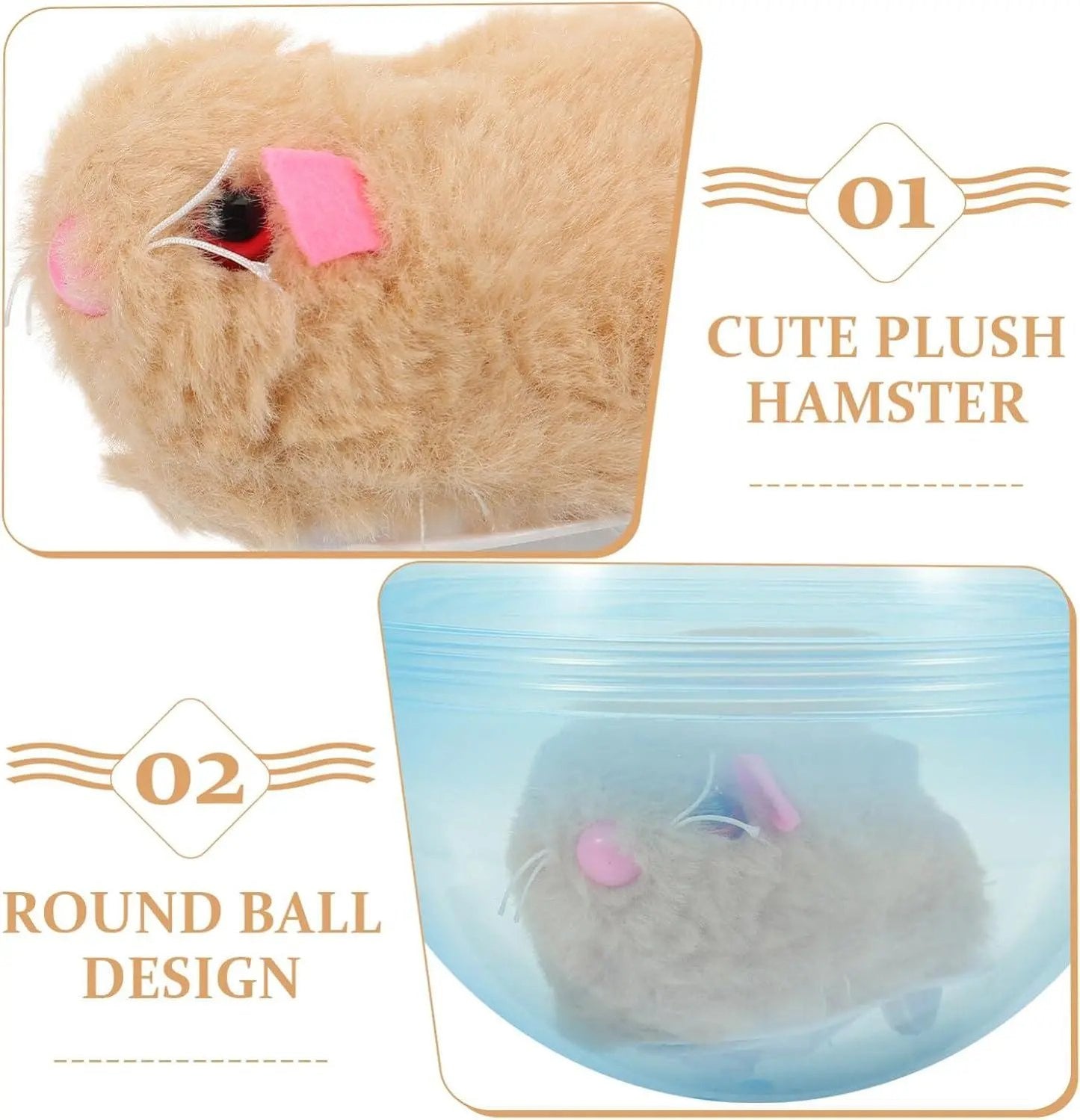 🐱 Auto-Rolling Cat Ball 🐭 Interactive Hands-Free Toy for Indoor Cats