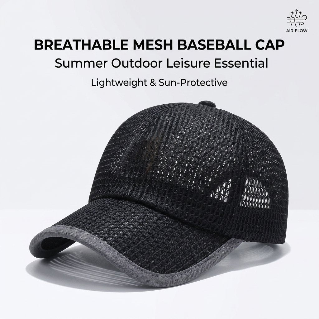🧢Outdoor Sun Protection Hat – Lightweight, Breathable & Quick-Dry