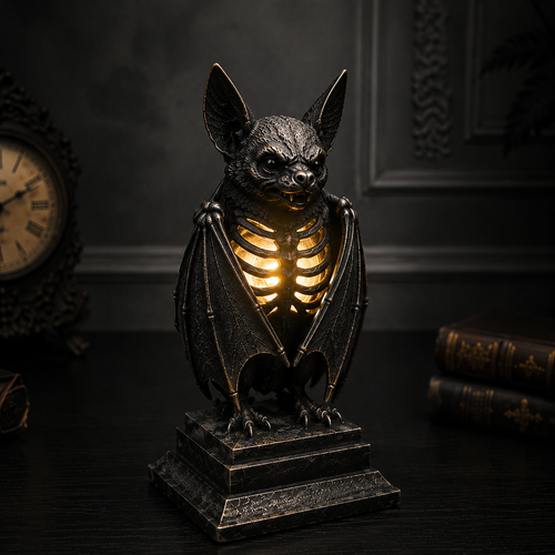 🔥Gothic Bat Skeleton Ambient Lamp