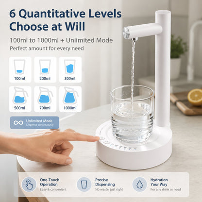 Desktop intelligent water pump
