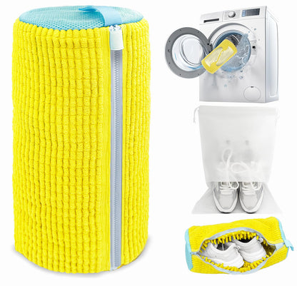 🔥Last Day 50% OFF - Microfiber Shoe Washing Machine Bag for Sneakers