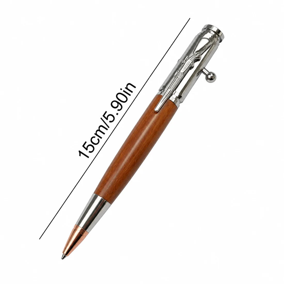 🖊Handmade Bolt Action Wooden Bullet Pen 🦅