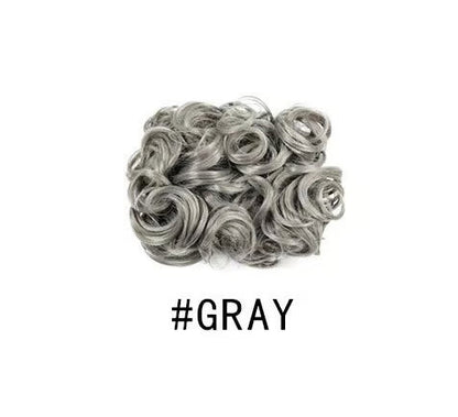 💃Messy Curly Dish Bun✨